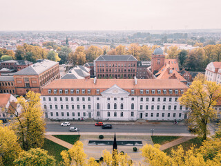 Luftbild der Universität Greifswald