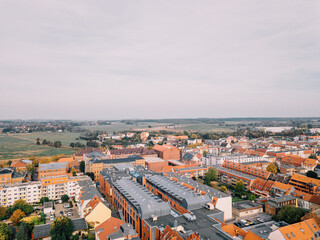 Fototapeta na wymiar Luftbild der Universität Greifswald