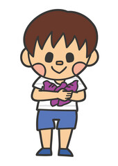 芋ほり さつまいも 秋 イベント ベクター イラスト