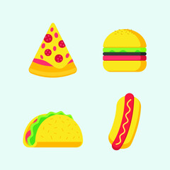 fast food icons