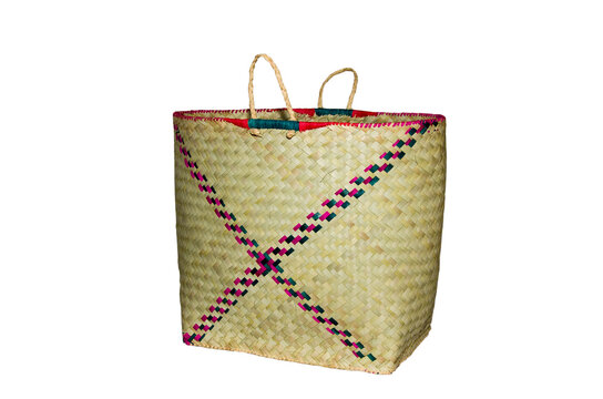 Panier en vacoa traditionnel