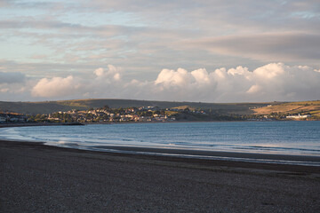 Weymouth sea front on an early summer  evening