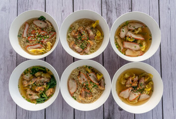 Thai Noodle Soups and Other Dishes 