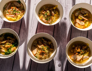 Thai Noodle Soups and Other Dishes 