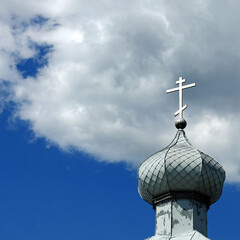 prawoslawna cerkiew filialna pod wezwaniem swietego jerzego zwyciescy w miejscowosci kleszczele na podlasiu w polsce © Jacek Sakowicz