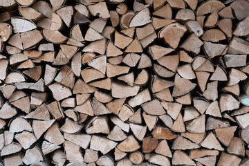 Holz Stapel