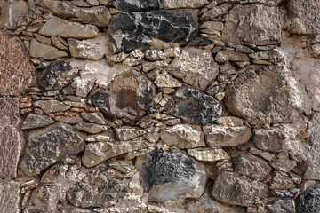 Old stone wall, Texture background concept - 361804050