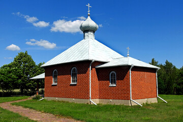 prawoslawna cerkiew filialna pod wezwaniem swietego jerzego zwyciescy w miejscowosci kleszczele na podlasiu w polsce © Jacek Sakowicz