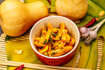 Hobak pumpkin kimchi