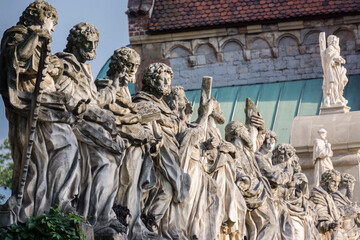 doce apostoles, basilica de los santos Pedro y Pablo, 1597-1619, Cracovia, Polonia,  eastern europe