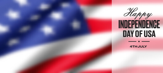 Independence day in America 4 th July poster design.