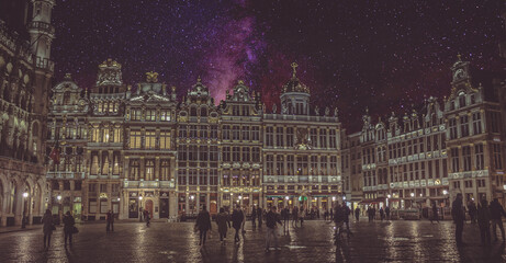 Fototapeta premium Belgien - Brüssel - Sterne