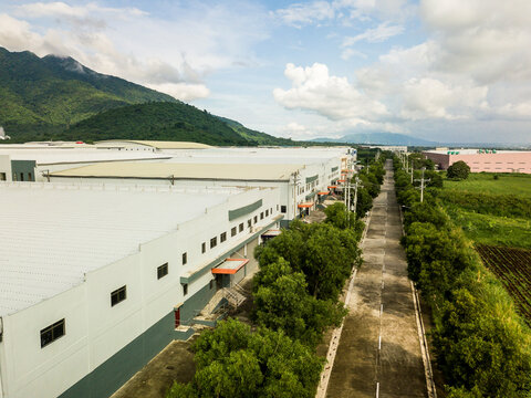 A large industrial compound in Batangas, Philippines.