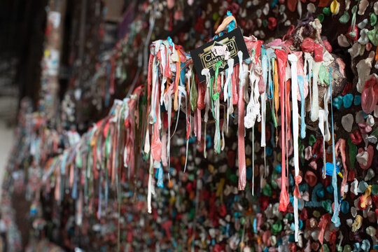 muro de chiclete