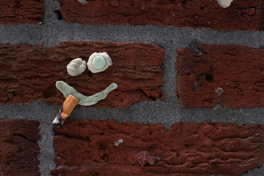 muro de chiclete