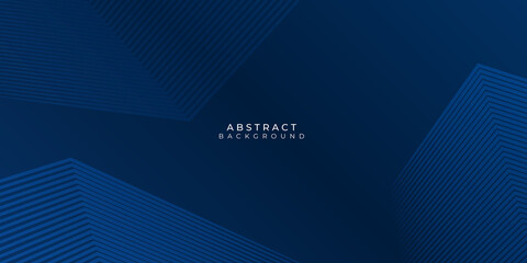 Abstract background dark blue lines stripes pattern with modern corporate concept.