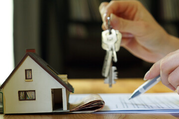concept of buying a property process 