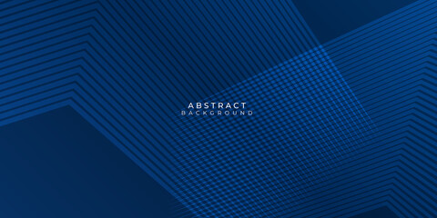 Abstract background dark blue lines stripes with modern corporate concept.