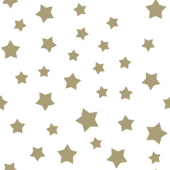 Stars seamless pattern. Backdrop texture for Christmas design. Continuous background.