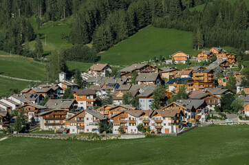 Fototapeta na wymiar Alta Badia landscape, Dolomites, South Tirol, North-Eastern Italy