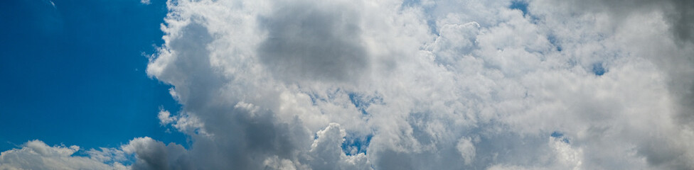 blue sky with clouds