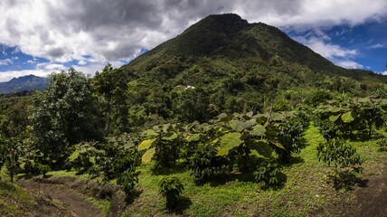 Beautiful shot of La Union in Colombia under cloudy sky