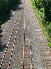 Obraz premium linha do trem