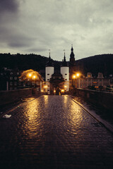 Obraz premium Heidelberg Alte Brücke