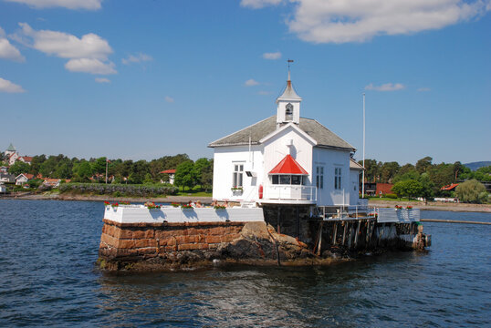 A beautiful summers day on the water in Oslofjord in Norway
