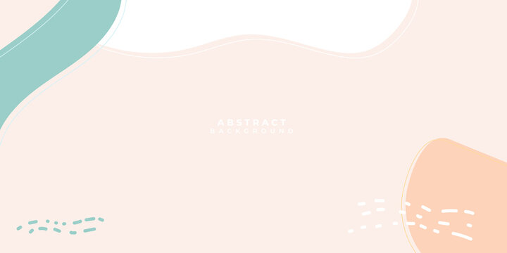 White pastel color green pink brown orange futuristic background. Abstract soft creative graphic. Decorative interior home style. Pastel Background
