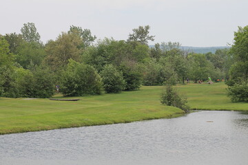 Étendue d'eau - golf