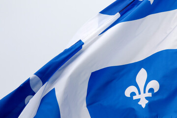 Drapeau du Québec - obrazy, fototapety, plakaty