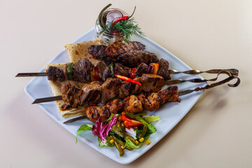 Barbeque meat mix