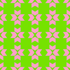 seamless pattern with colorful geometric shapes
