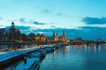 Dresden night, Germany
