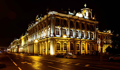 Fototapeta premium Petersburg at night