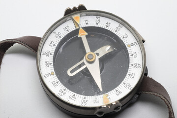 compass on white