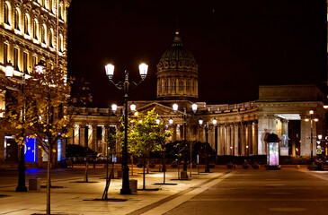 Petersburg at night