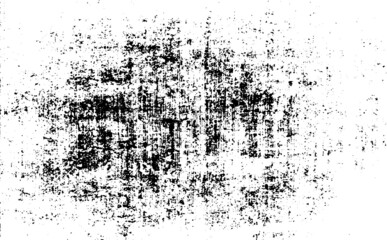 Rough black and white texture vector. Distressed overlay texture. Grunge background. Abstract textured effect. Vector Illustration. Black isolated on white background. EPS10