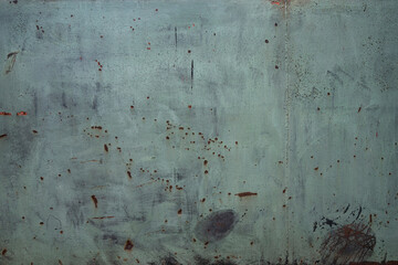 Rusty metal or iron texture background with flaking paint