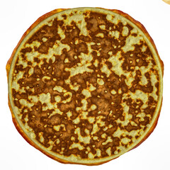 Pizza pepperoni is perfect for you to design your restaurant menus 3d rendering