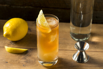 Boozy Long Island Iced Tea Cocktail