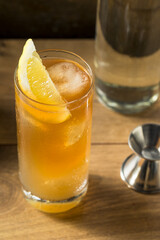 Boozy Long Island Iced Tea Cocktail
