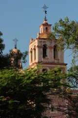 Church of Tequisquiapan in Queretaro, Mexico