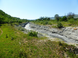 the river Podkumok in the South of Russia