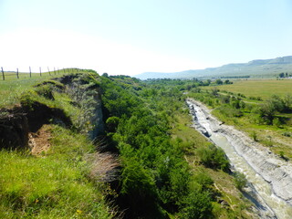 Obraz premium the river Podkumok in the South of Russia
