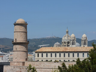 Fototapeta premium fort saint jean marseille