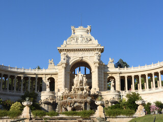 Fototapeta premium monument Parc Longchamp Marseille
