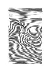 abstract background handdrawn waves black
