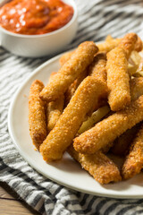 Homemade Deep Fried Fish Sticks and Fries